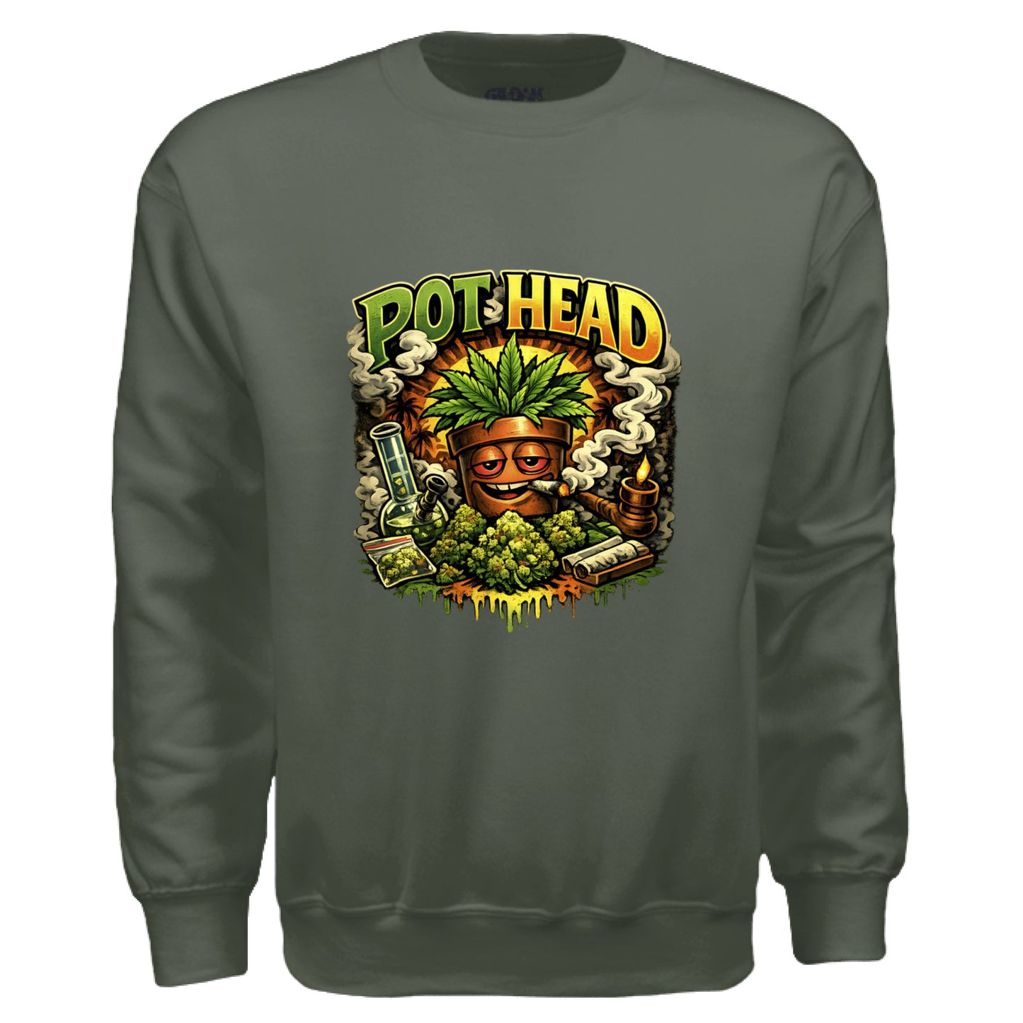 MILITARY GREEN - FRONT