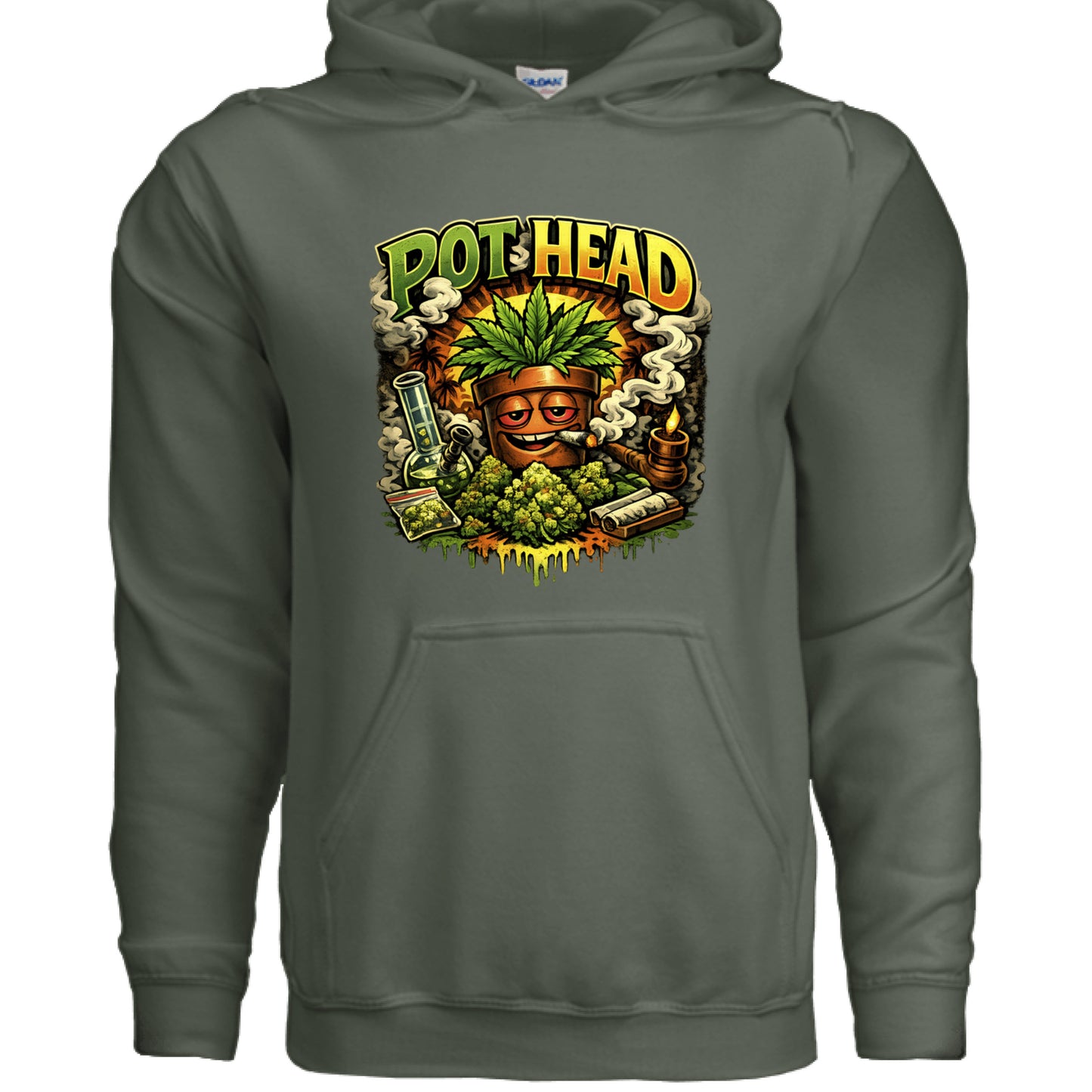MILITARY GREEN - FRONT