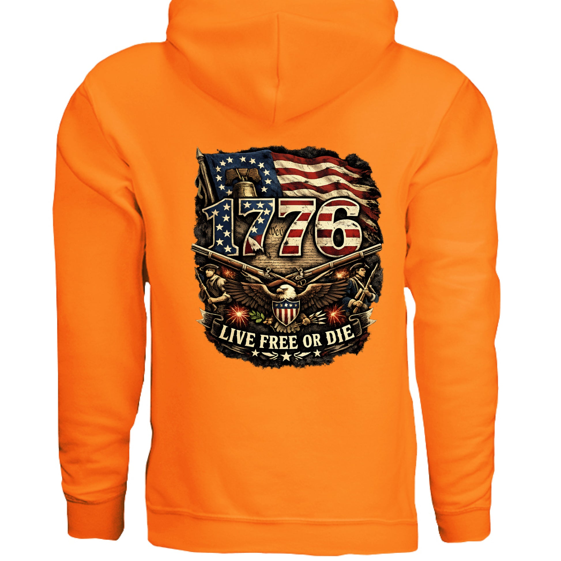 SAFETY ORANGE - BACK