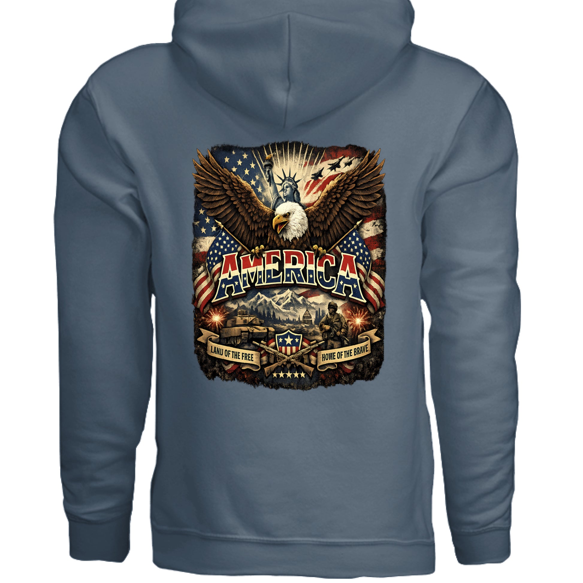 INDIGO BLUE - BACK