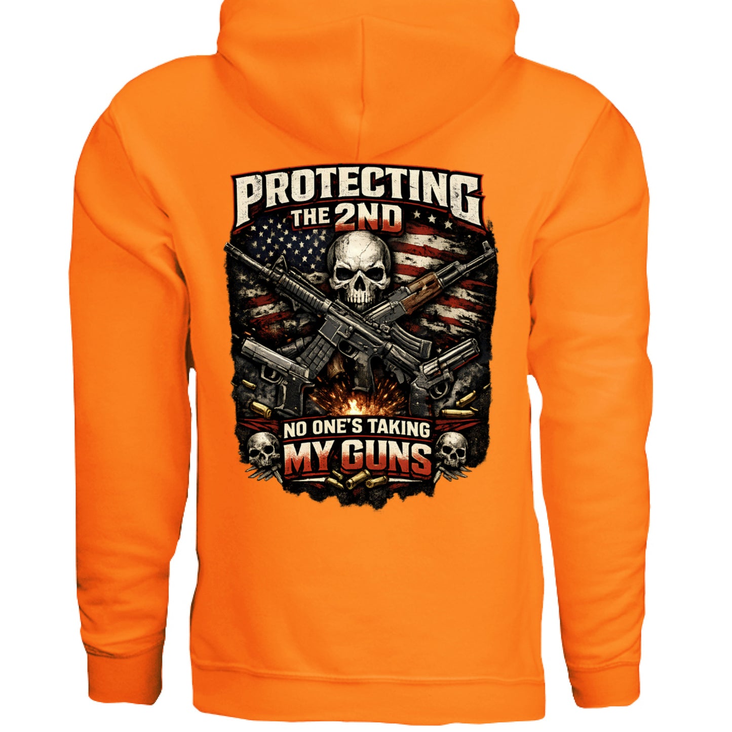 SAFETY ORANGE - BACK