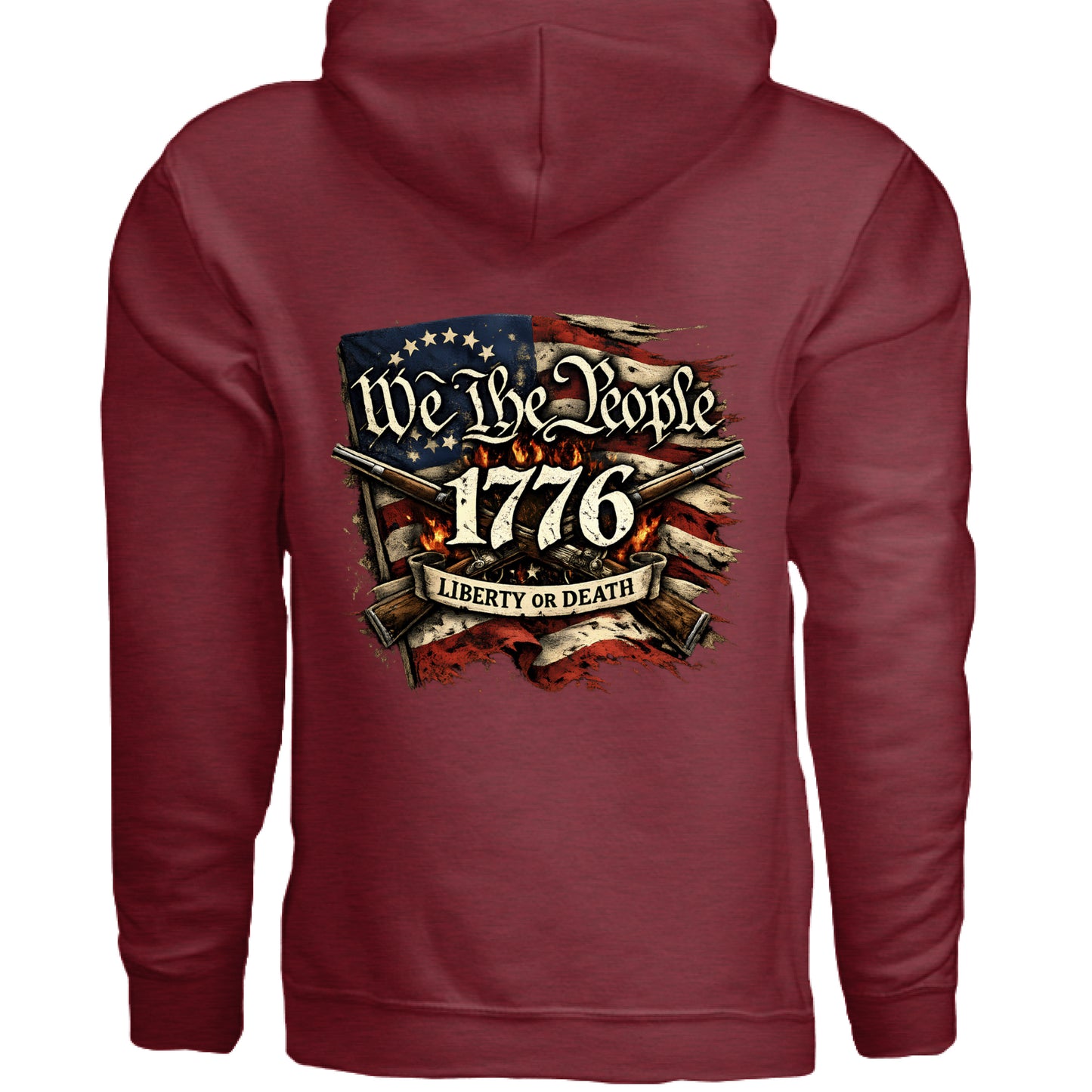 ANTIQUE CHERRY RED - BACK