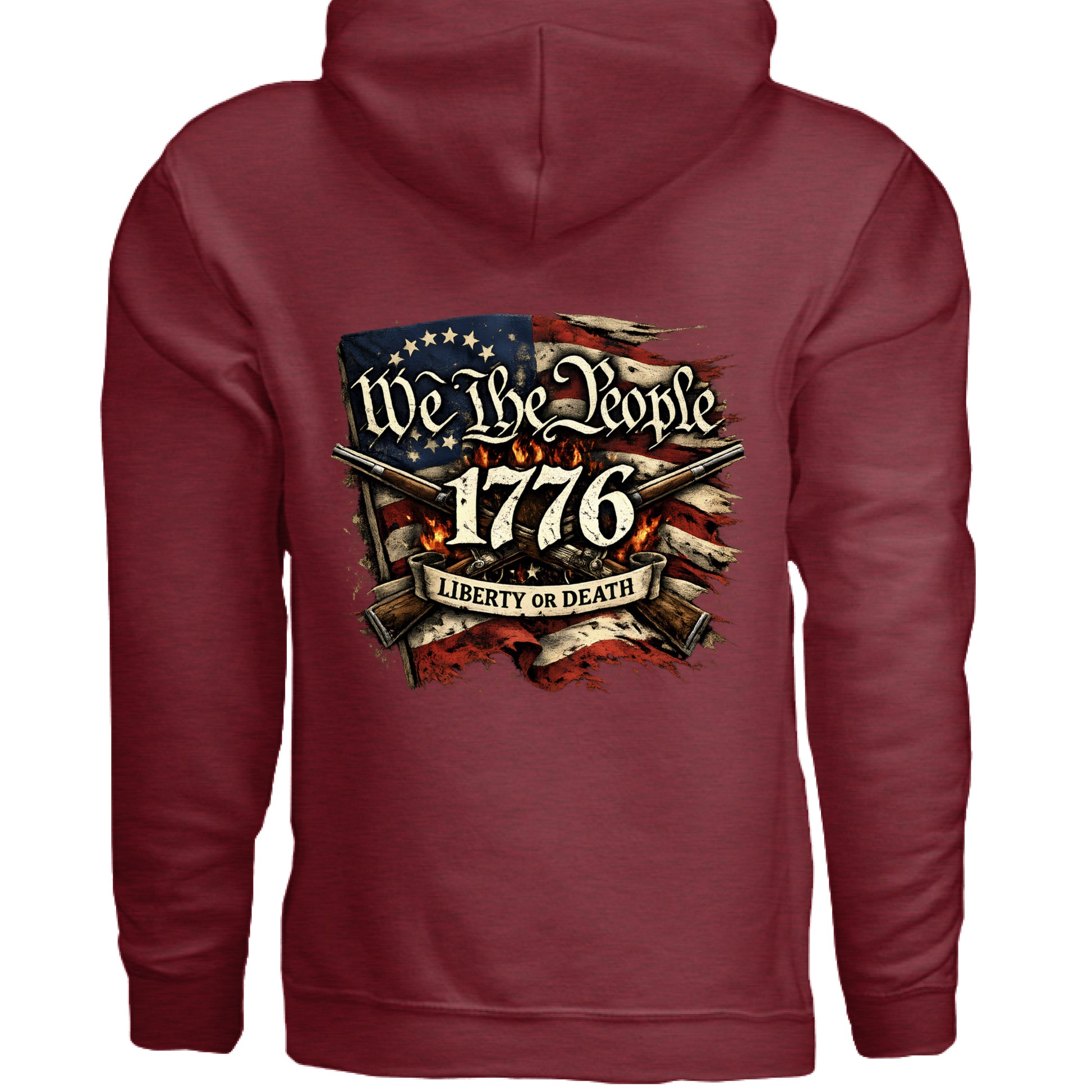 ANTIQUE CHERRY RED - BACK