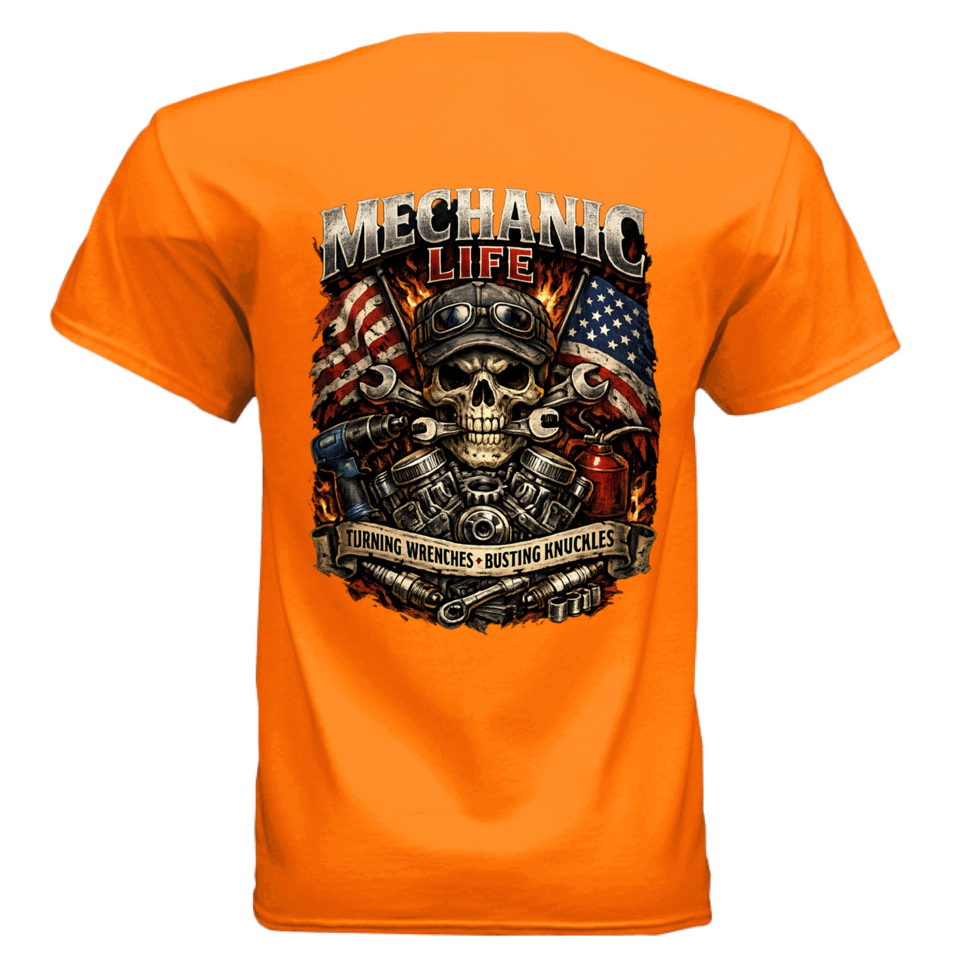Safety Orange - BACK