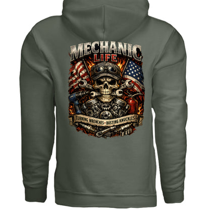 MILITARY GREEN - BACK