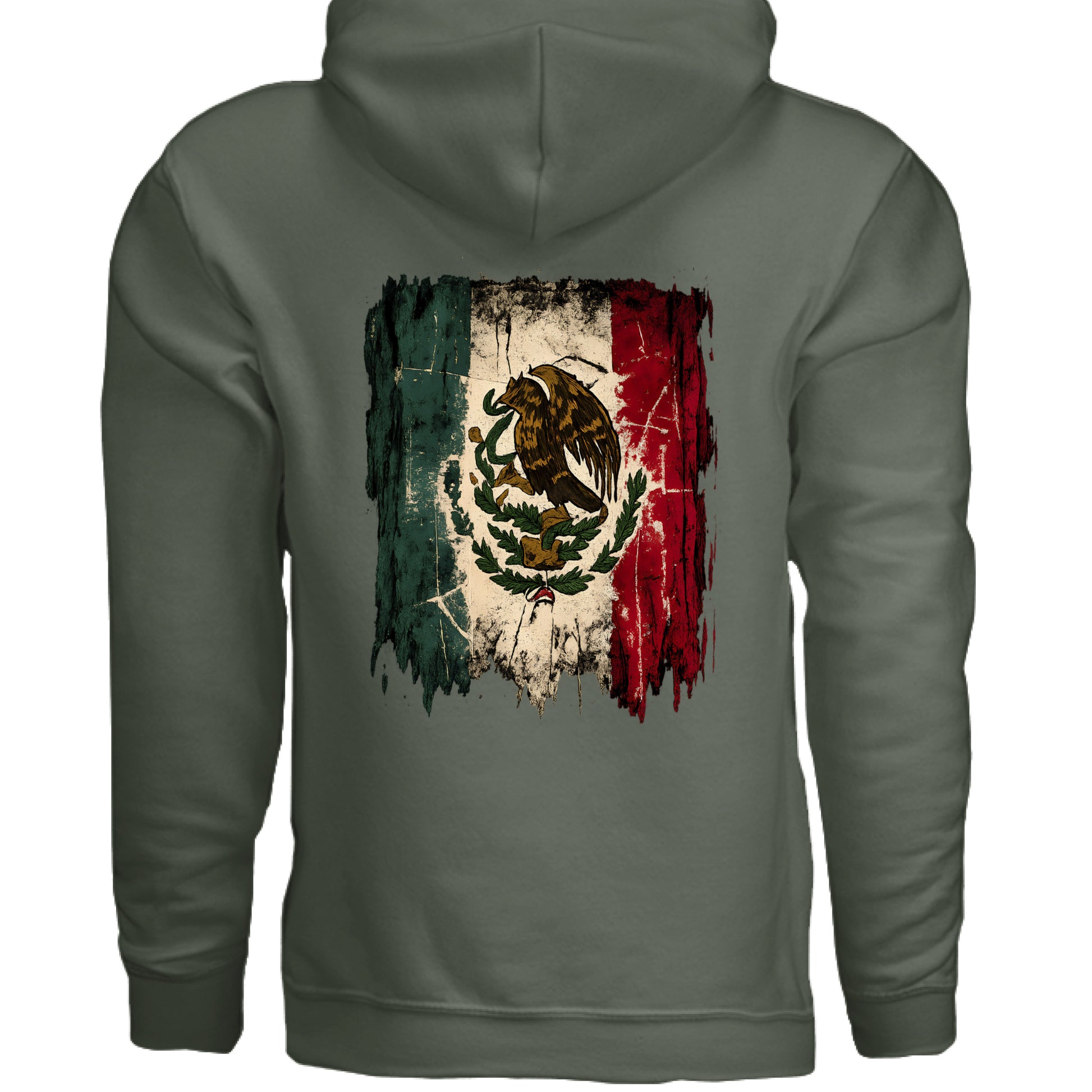 MILITARY GREEN - BACK