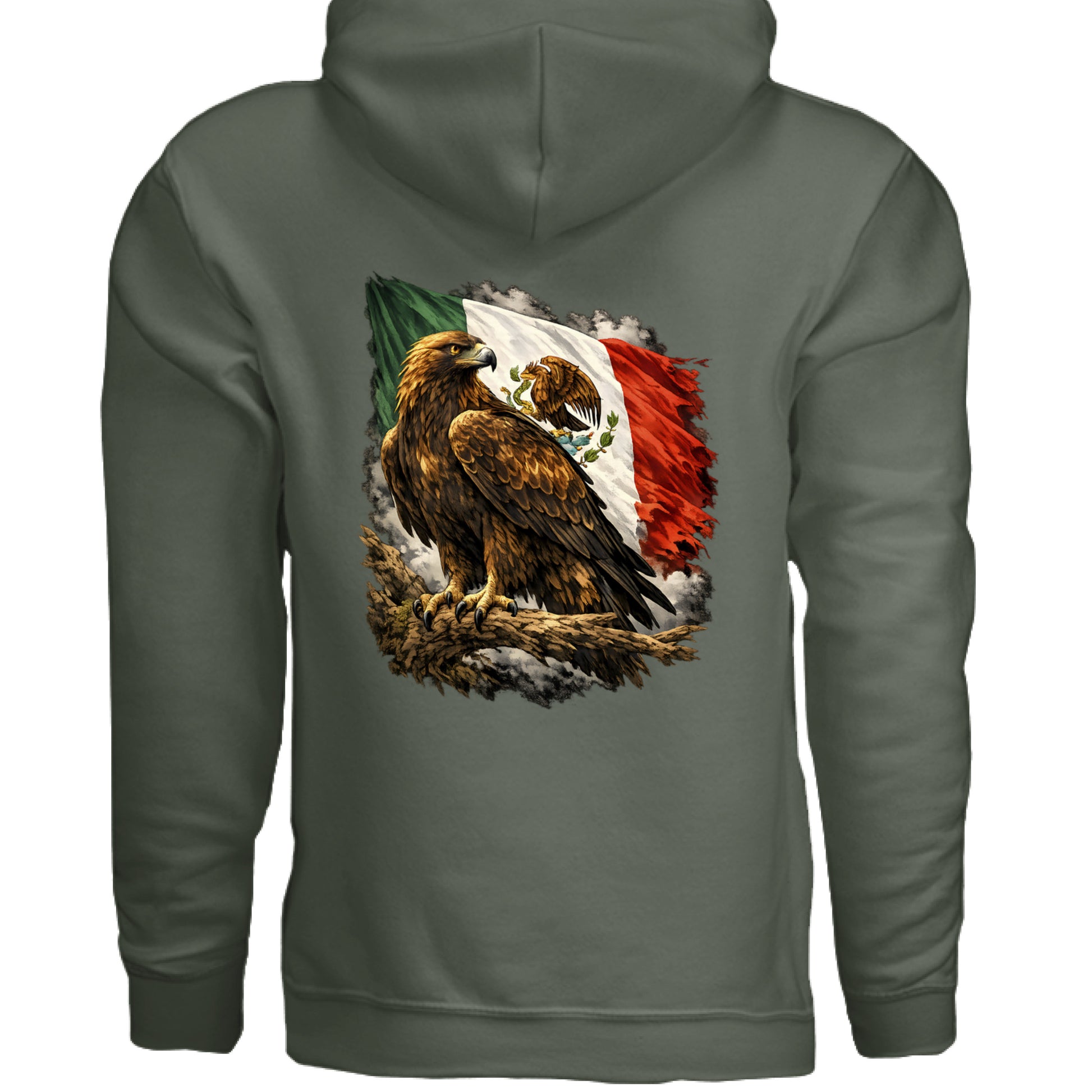 MILITARY GREEN - BACK