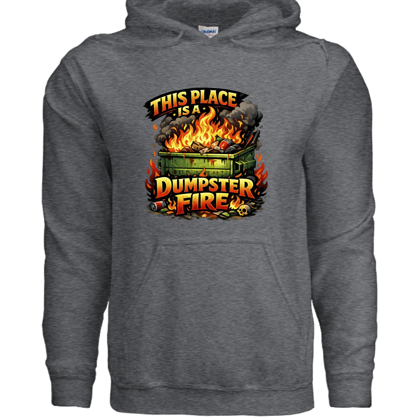 DARK HEATHER - FRONT