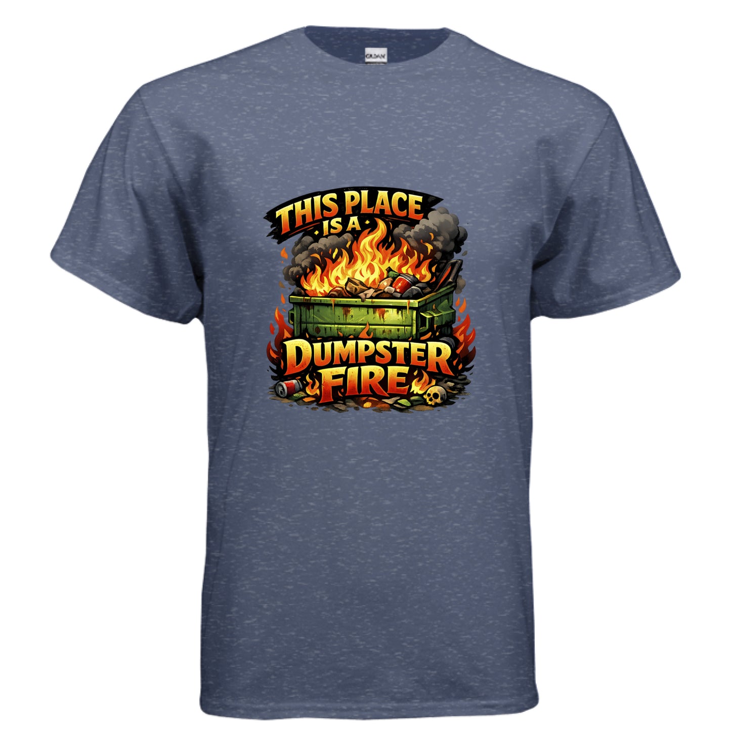 Heather Sport Dark Navy - FRONT