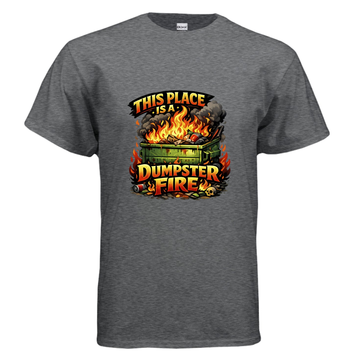 DARK HEATHER - FRONT