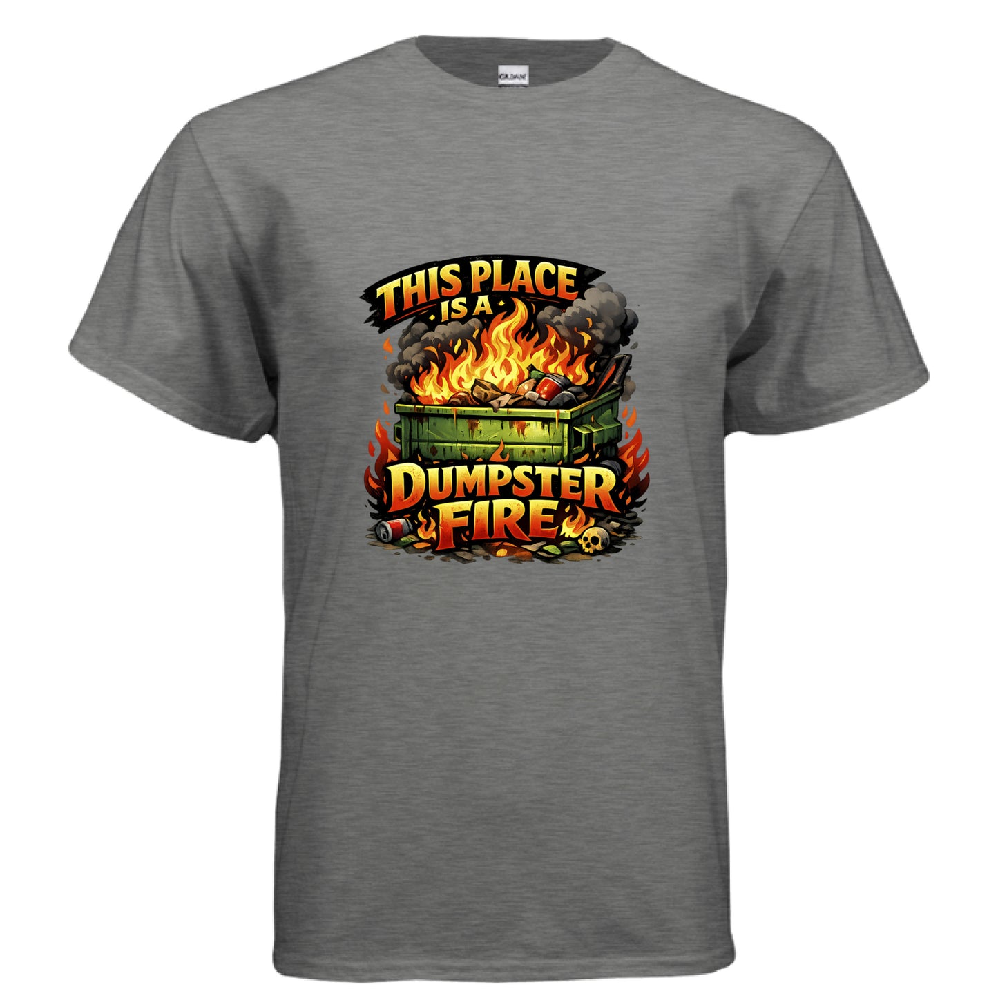 GRAPHITE HEATHER - FRONT