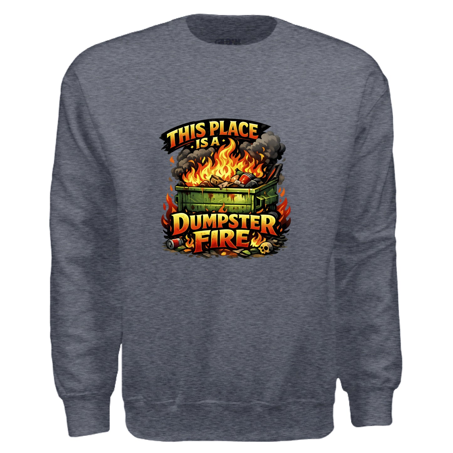 Heather Sport Dark Navy - FRONT