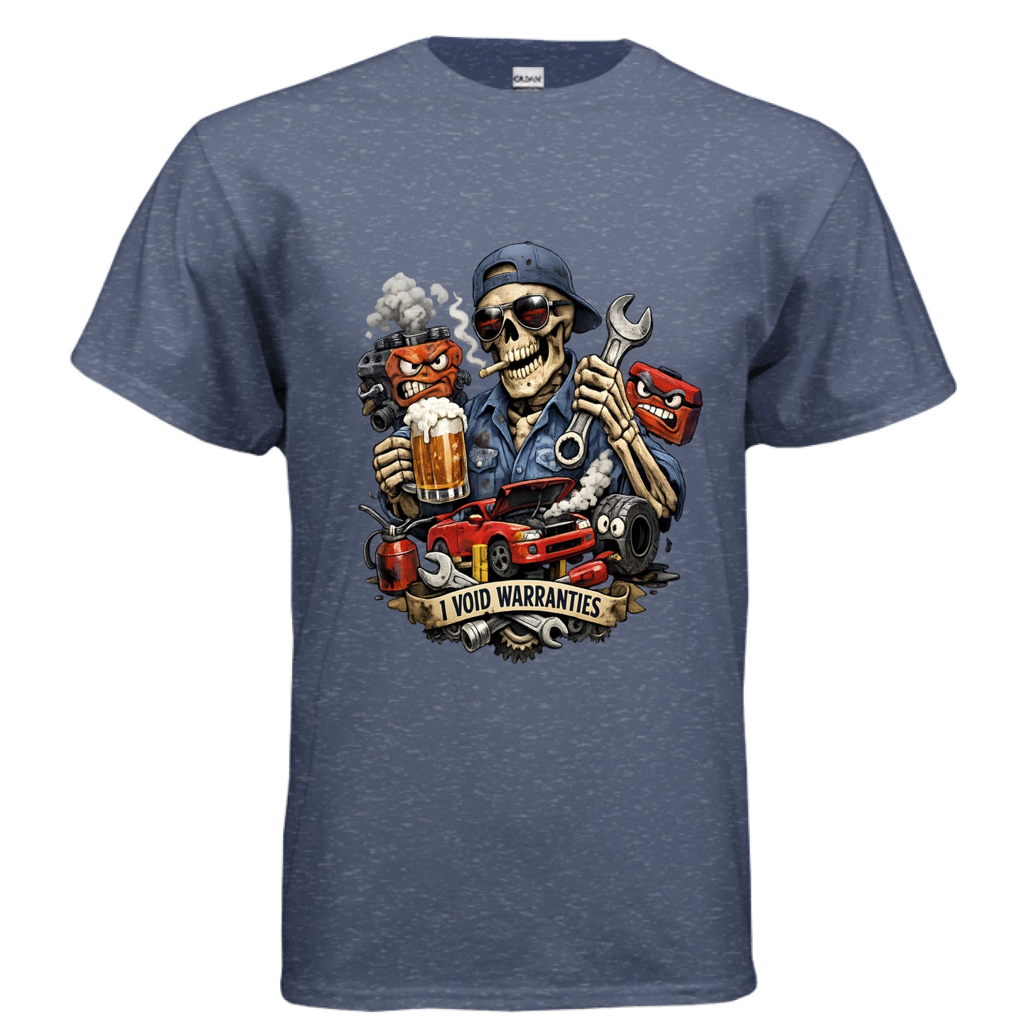 Heather Sport Dark Navy - FRONT