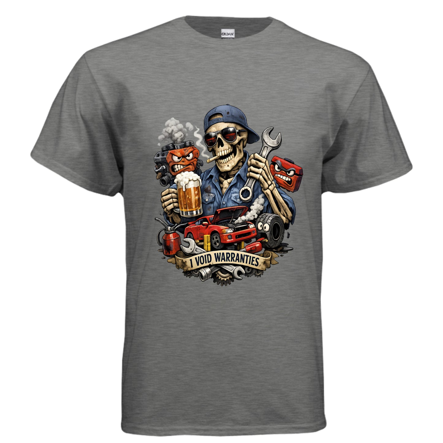 GRAPHITE HEATHER - FRONT