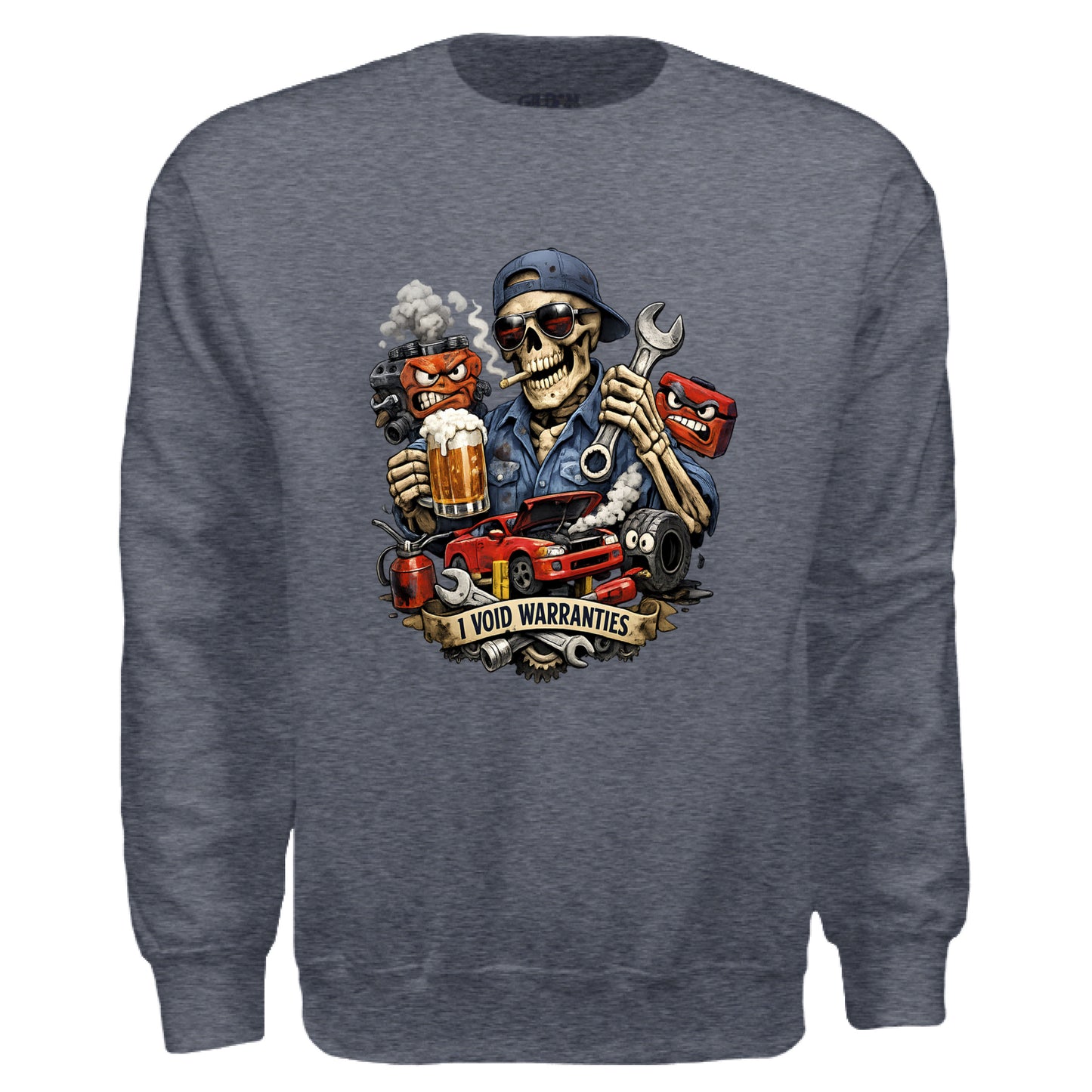 Heather Sport Dark Navy - FRONT