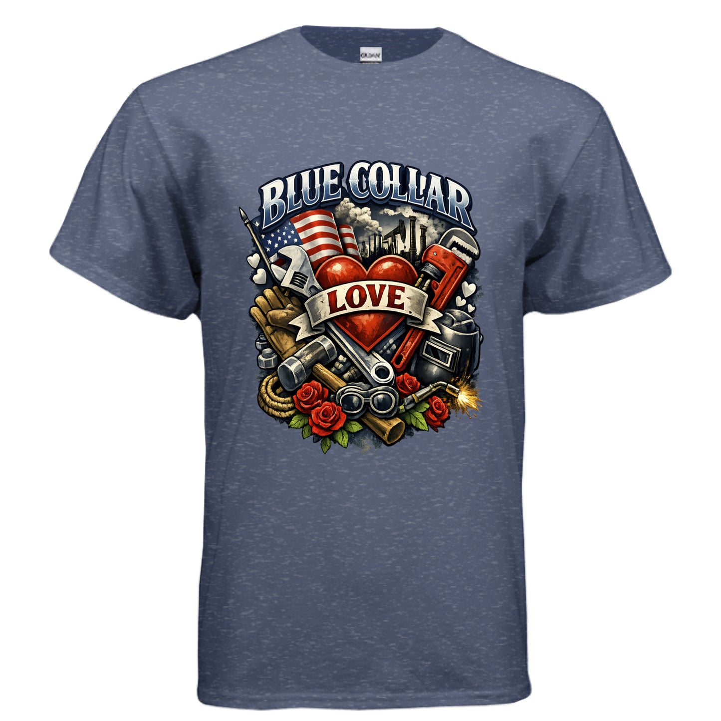 Heather Sport Dark Navy - FRONT