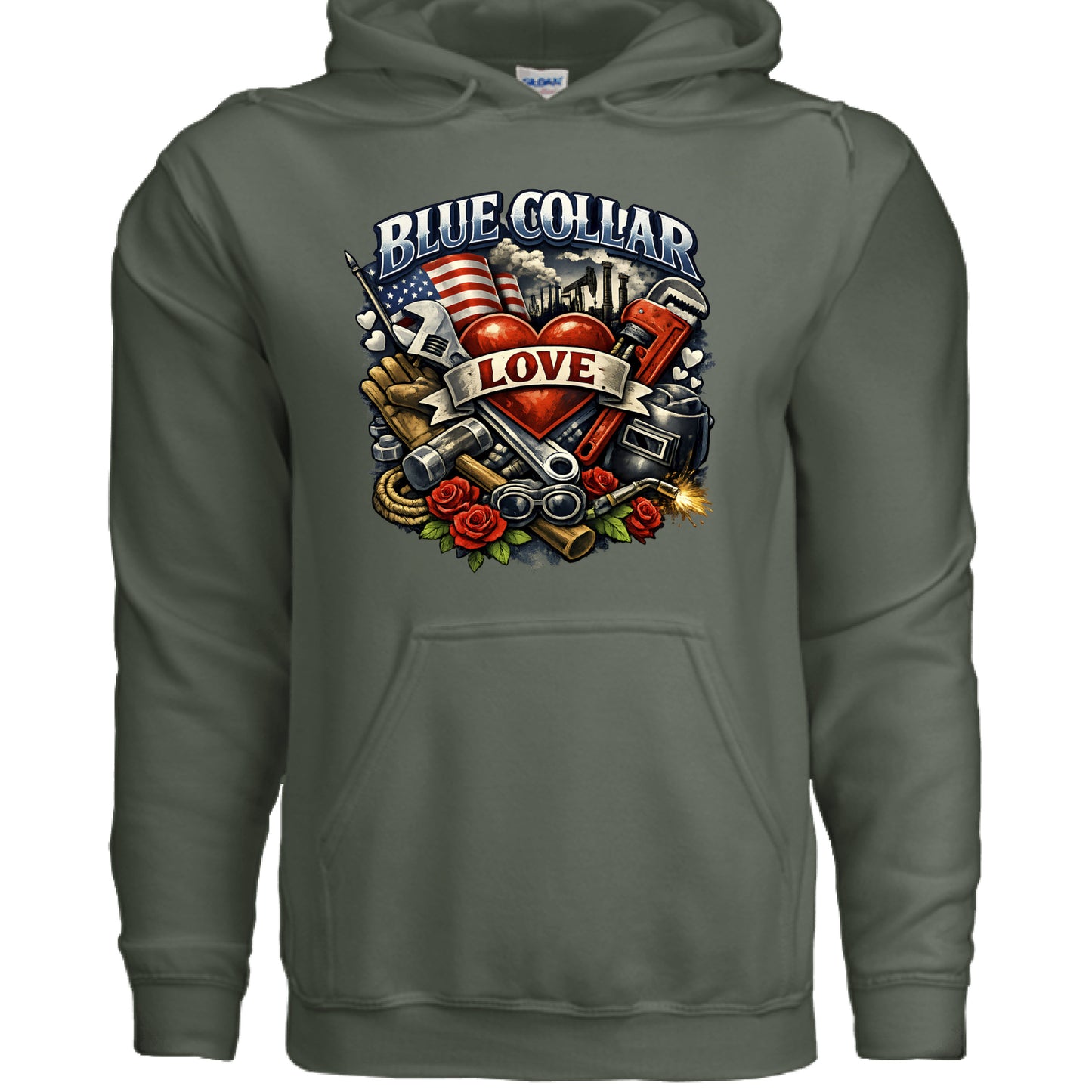 MILITARY GREEN - FRONT