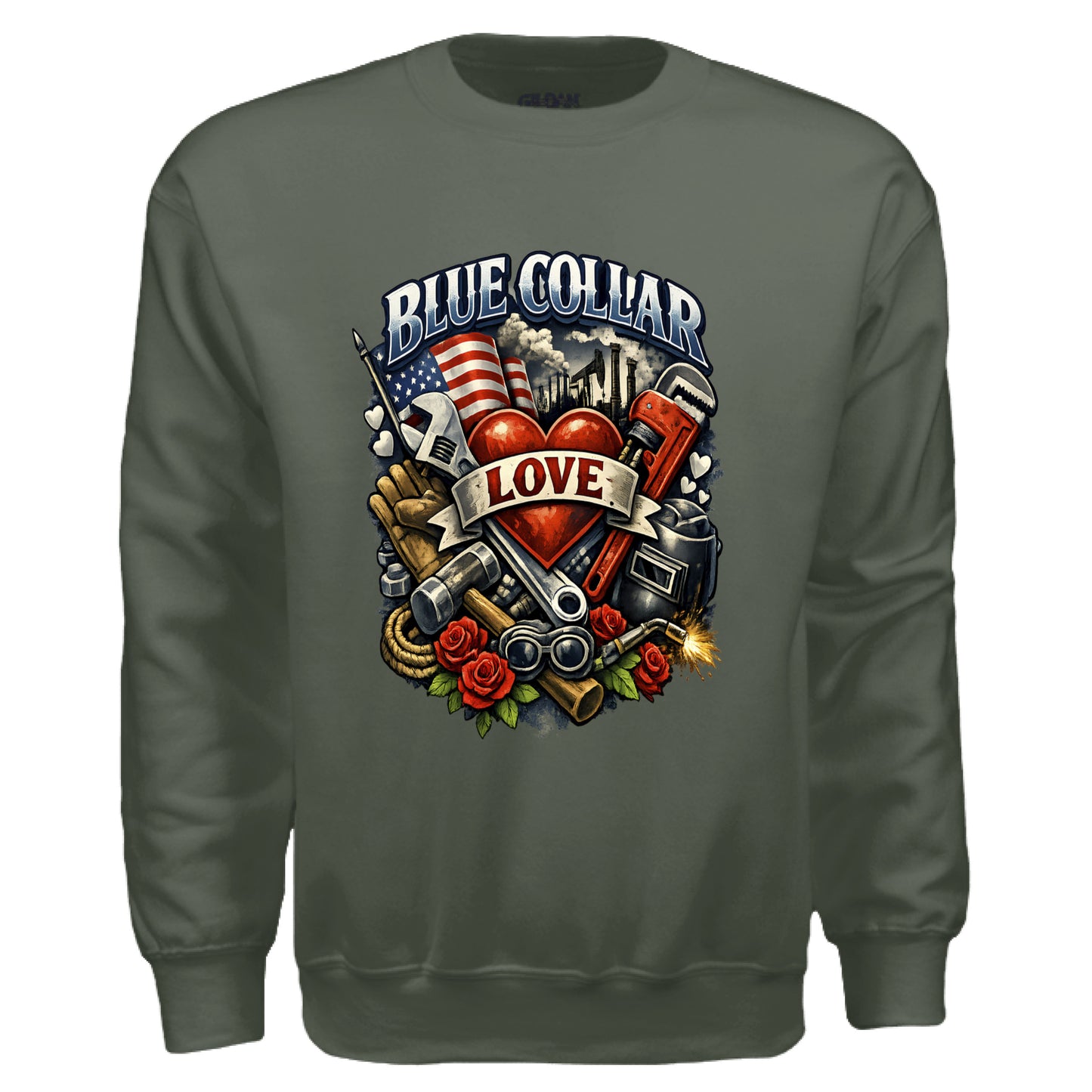 MILITARY GREEN - FRONT