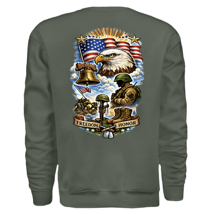 MILITARY GREEN - BACK