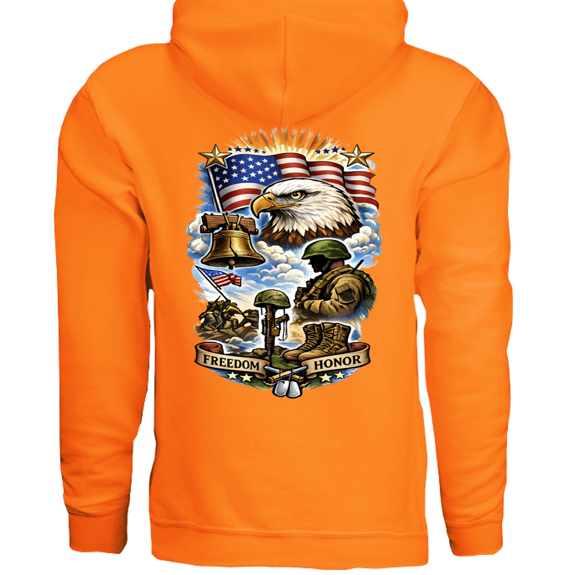 SAFETY ORANGE - BACK