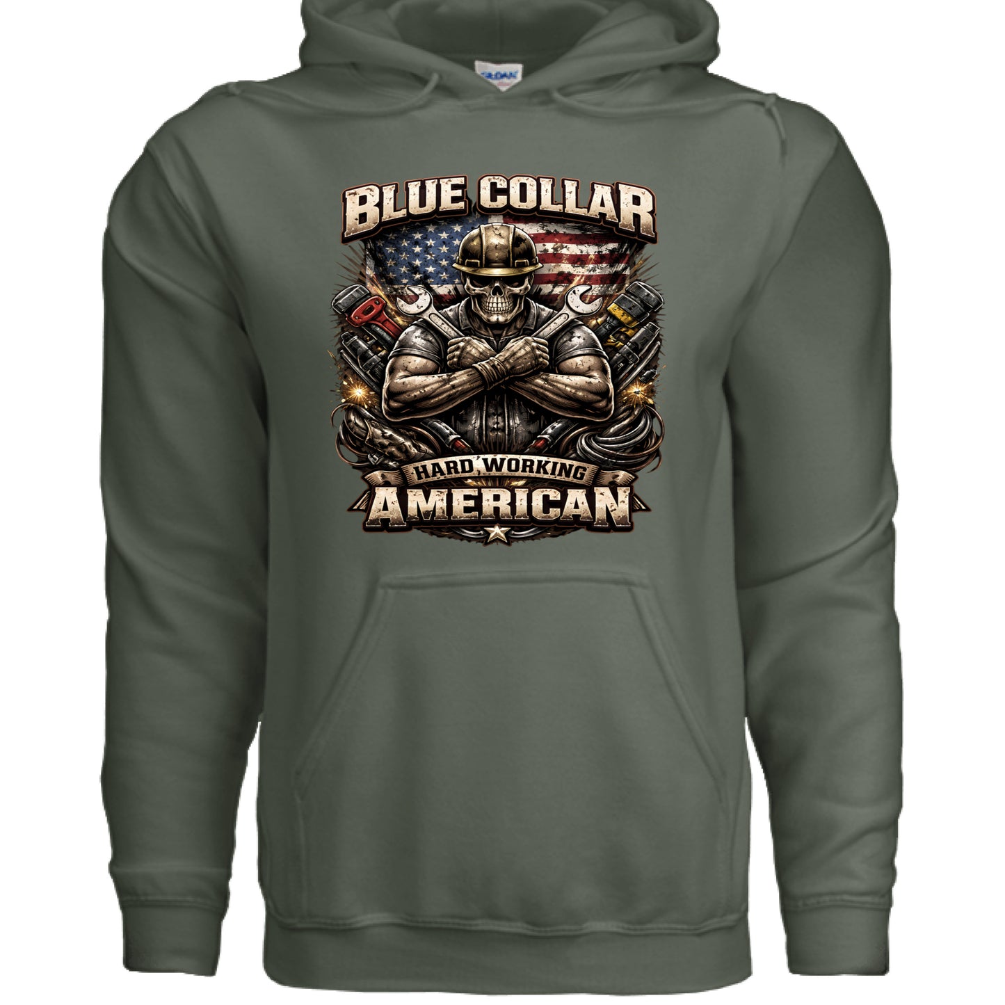 MILITARY GREEN - FRONT
