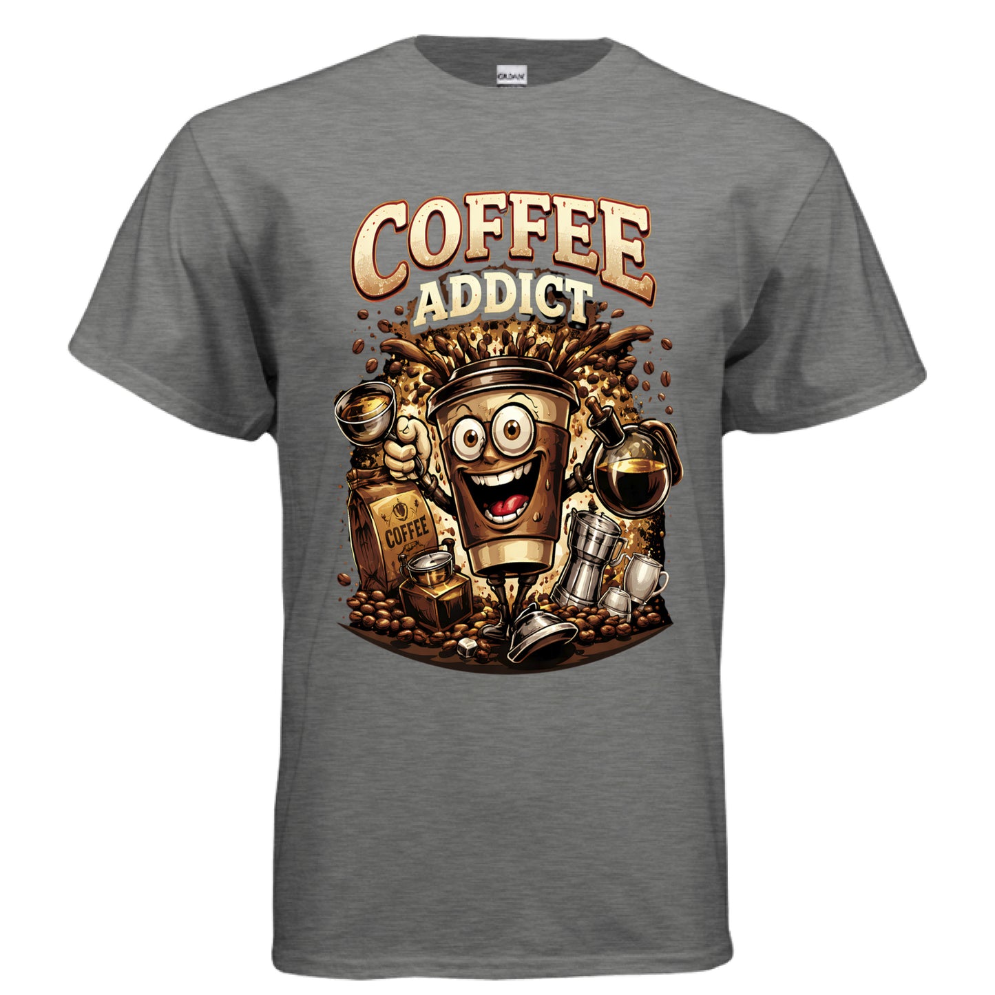 GRAPHITE HEATHER - FRONT